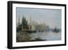 Istanbul as Seen from the Bosphorus, Second Half of the 19th C-null-Framed Giclee Print