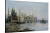 Istanbul as Seen from the Bosphorus, Second Half of the 19th C-null-Stretched Canvas