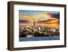 Istanbul at Sunset - Galata District, Turkey-TTstudio-Framed Photographic Print