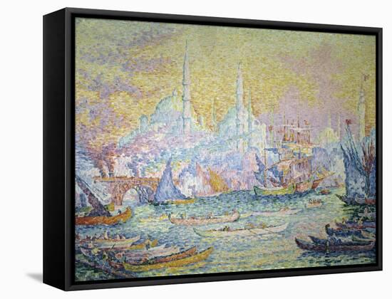 Istanbul, c.1907-Paul Signac-Framed Stretched Canvas