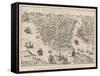 Istanbul in the 16th Century after the Turks Captured It-null-Framed Stretched Canvas