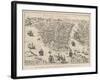 Istanbul in the 16th Century after the Turks Captured It-null-Framed Art Print