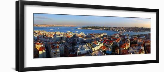 Istanbul Panorama from Galata Tower-TTstudio-Framed Photographic Print