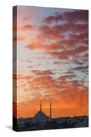 Istanbul Skyline at Sunset-Jon Hicks-Stretched Canvas