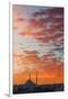 Istanbul Skyline at Sunset-Jon Hicks-Framed Premium Photographic Print