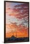 Istanbul Skyline at Sunset-Jon Hicks-Framed Premium Photographic Print