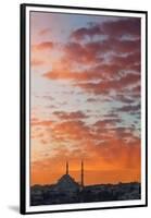 Istanbul Skyline at Sunset-Jon Hicks-Framed Premium Photographic Print