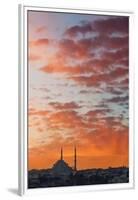 Istanbul Skyline at Sunset-Jon Hicks-Framed Premium Photographic Print