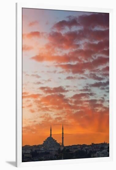 Istanbul Skyline at Sunset-Jon Hicks-Framed Photographic Print