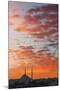 Istanbul Skyline at Sunset-Jon Hicks-Mounted Photographic Print