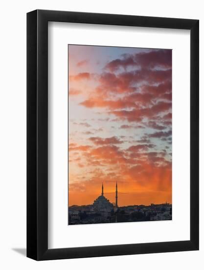 Istanbul Skyline at Sunset-Jon Hicks-Framed Photographic Print