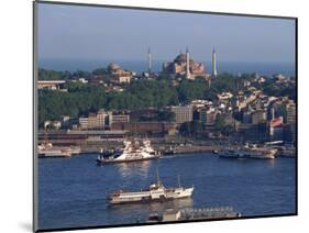 Istanbul Skyline Including the Aghia Sophia Basilica, Istanbul, Turkey, Europe-Woolfitt Adam-Mounted Photographic Print