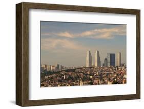 Istanbul Skyline-Jon Hicks-Framed Photographic Print