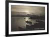 Istanbul - the Golden Horn at Sunset-null-Framed Photographic Print