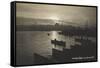 Istanbul - the Golden Horn at Sunset-null-Framed Stretched Canvas