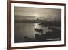 Istanbul - the Golden Horn at Sunset-null-Framed Photographic Print