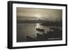 Istanbul - the Golden Horn at Sunset-null-Framed Photographic Print