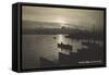 Istanbul - the Golden Horn at Sunset-null-Framed Stretched Canvas