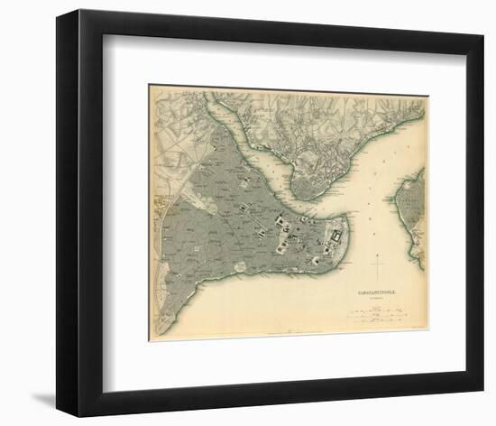 Istanbul, Turkey, c.1840-null-Framed Art Print