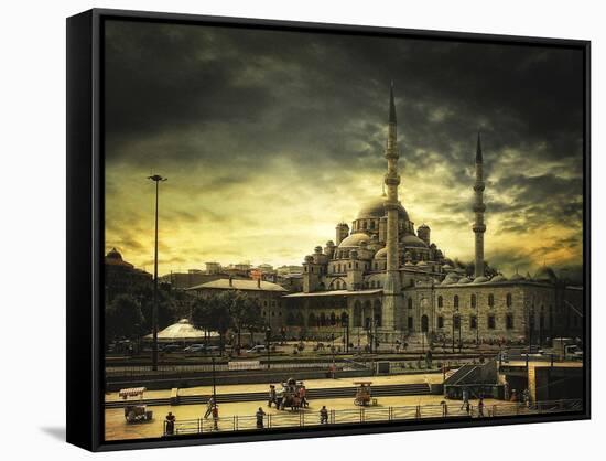 Istanbul-Tais-Framed Stretched Canvas