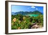 Isthmus with Bays and Beaches on Ko Phi Phi Don Island, Krabi, Thailand-null-Framed Art Print