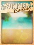 Summer Paradise Background-IstONE-Art Print