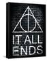 It All Ends Final Episode Movie Poster-null-Framed Stretched Canvas