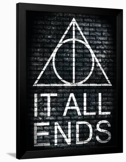 It All Ends Final Episode Movie Poster-null-Framed Poster