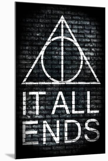 It All Ends Final Episode Movie-null-Mounted Art Print