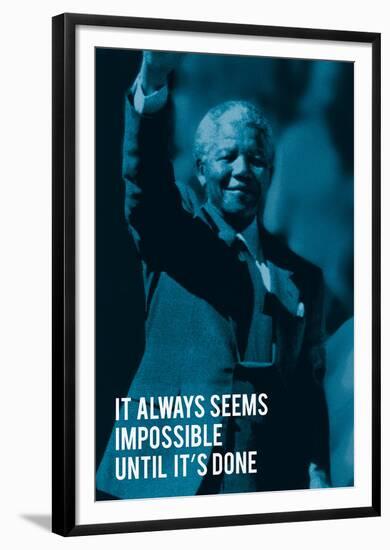 It Always Seems Impossible.-The Chelsea Collection-Framed Photographic Print