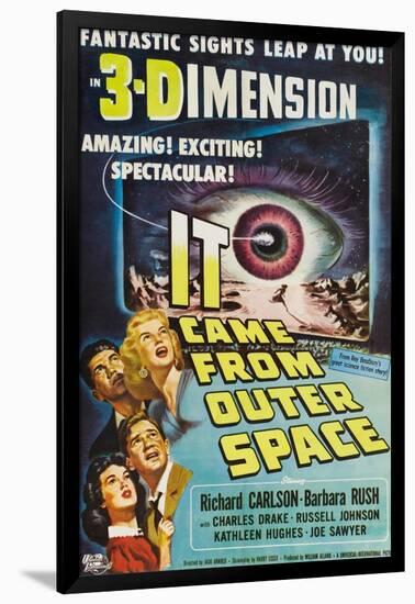 It Came From Outer Space, Kathleen Hughes, Charles Drake, Richard Carlson, Barbara Rush, 1953-null-Framed Art Print