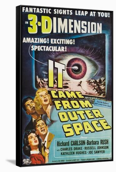 It Came From Outer Space, Kathleen Hughes, Charles Drake, Richard Carlson, Barbara Rush, 1953-null-Framed Stretched Canvas