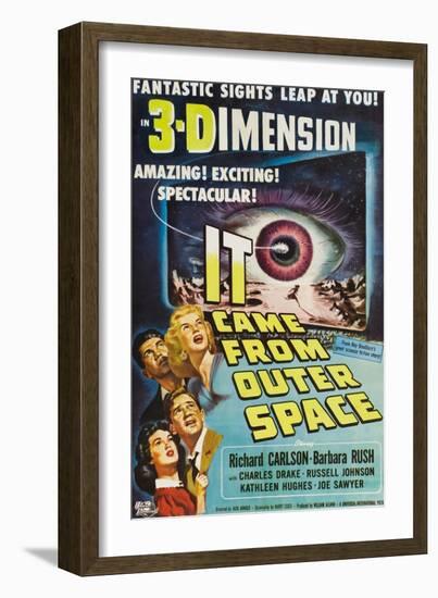 It Came From Outer Space, Kathleen Hughes, Charles Drake, Richard Carlson, Barbara Rush, 1953-null-Framed Art Print