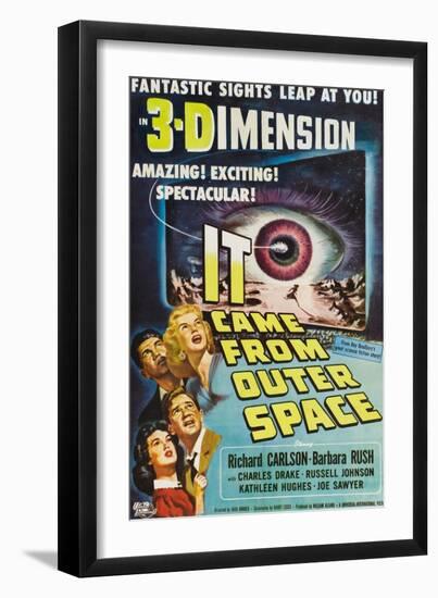 It Came From Outer Space, Kathleen Hughes, Charles Drake, Richard Carlson, Barbara Rush, 1953-null-Framed Art Print