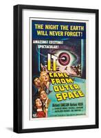 IT CAME FROM OUTER SPACE-null-Framed Art Print
