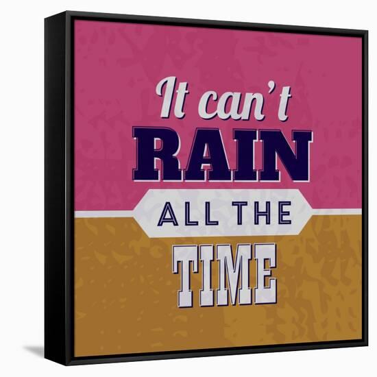 It Can't Rain All the Time 1-Lorand Okos-Framed Stretched Canvas