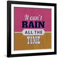 It Can't Rain All the Time 1-Lorand Okos-Framed Art Print