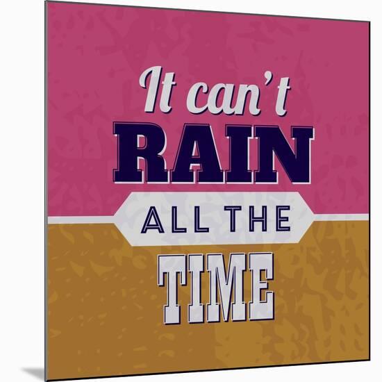 It Can't Rain All the Time 1-Lorand Okos-Mounted Art Print
