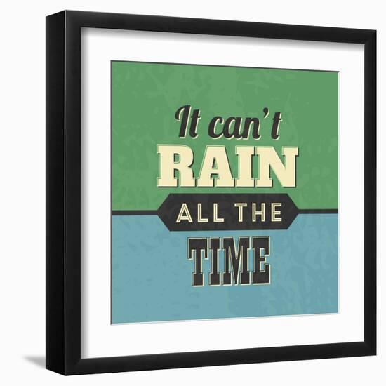 It Can't Rain All the Time-Lorand Okos-Framed Art Print