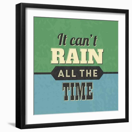 It Can't Rain All the Time-Lorand Okos-Framed Art Print