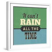 It Can't Rain All the Time-Lorand Okos-Framed Art Print