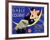 It Happened One Night, 1934-null-Framed Art Print