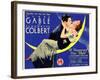 It Happened One Night, 1934-null-Framed Art Print