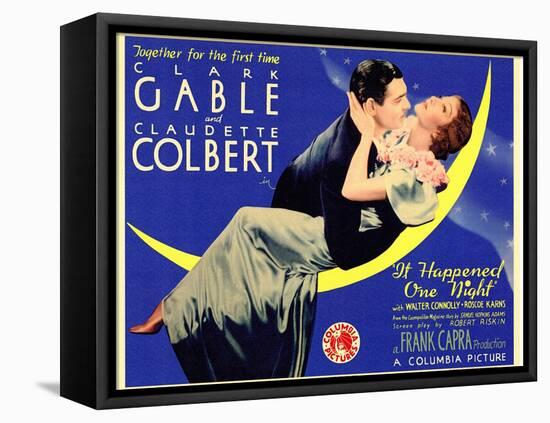 It Happened One Night, 1934-null-Framed Stretched Canvas