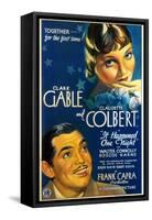 It Happened One Night, Directed by Frank Capra, 1934-null-Framed Stretched Canvas