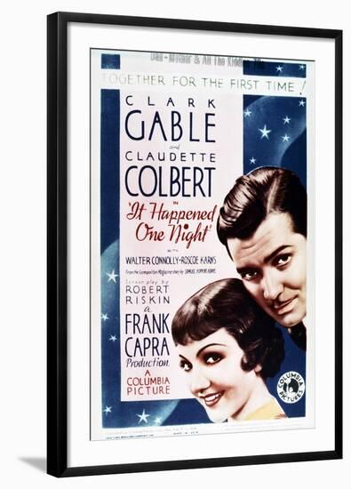 It Happened One Night-null-Framed Photo