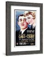 It Happened One Night-null-Framed Photo