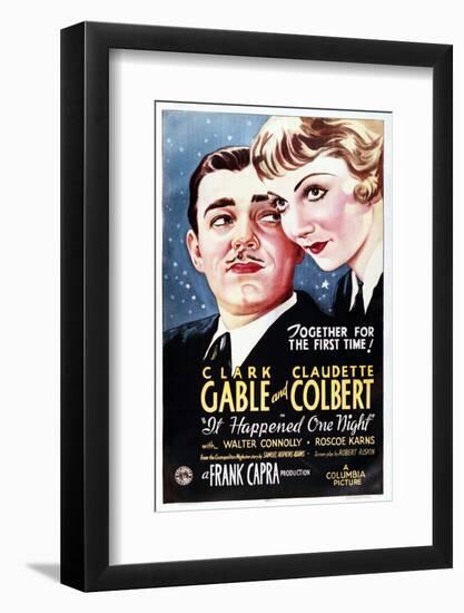 It Happened One Night-null-Framed Photo