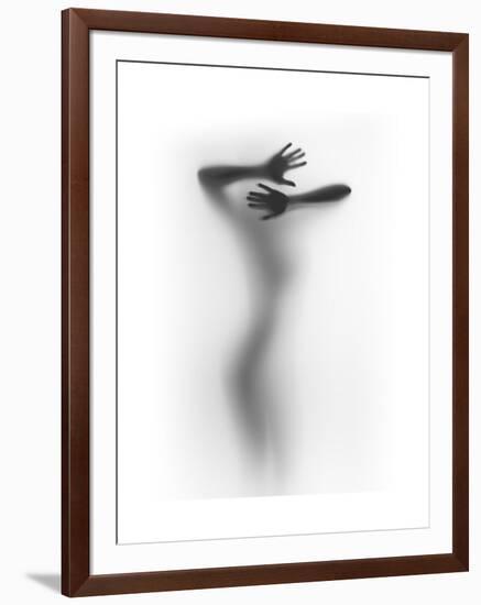 It Hurts-Shadow-Framed Art Print