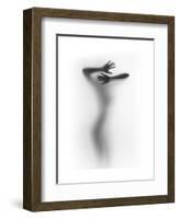 It Hurts-Shadow-Framed Art Print